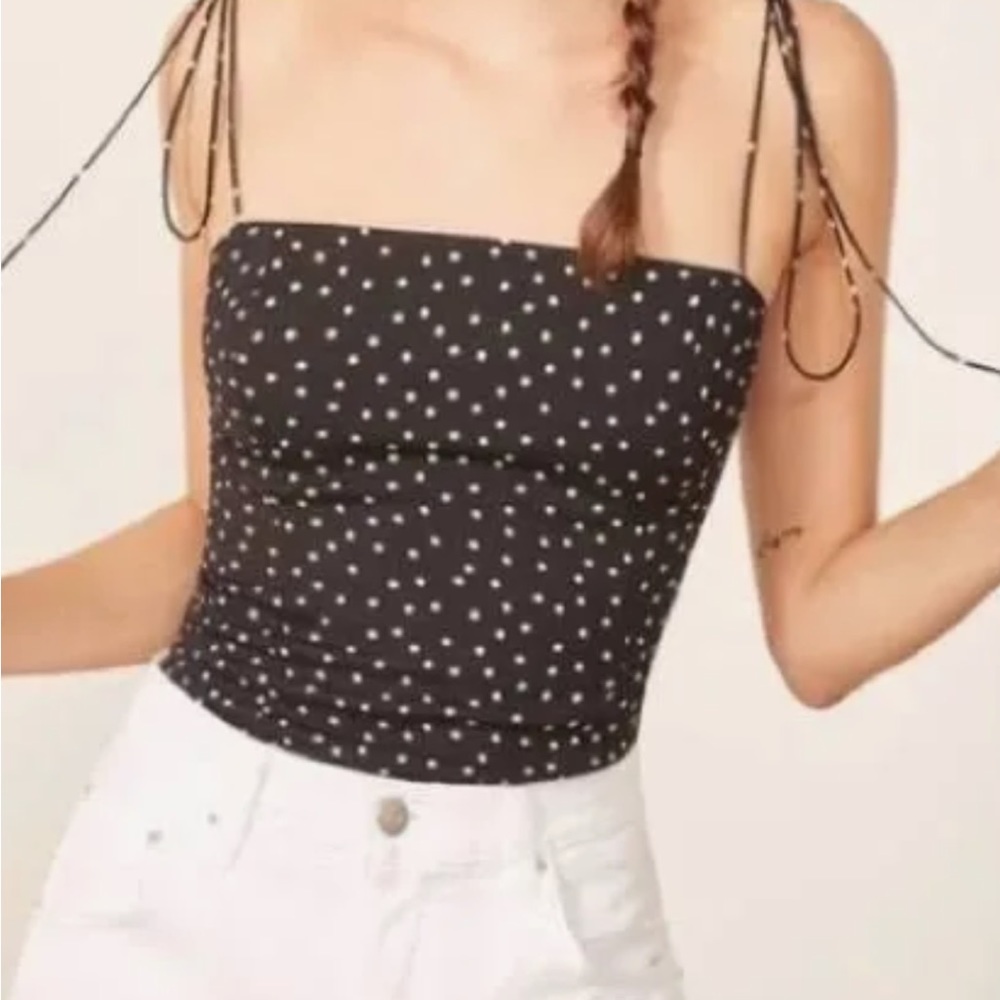 Reformation Lily tie strap tank - s6